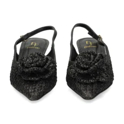 EXE Zapatos de tacón bajo VALENTINA-1637 NEGRO
