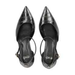 EXE Zapatos de tacón medio de Mujer VIENA-253 NEGRO