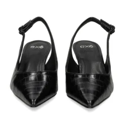 EXE Zapatos de tacón medio de Mujer BLAIR-368 NEGRO