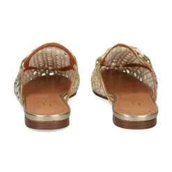 EXE Zuecos de Mujer ANNE-1578 ORO