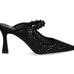 EXE Zuecos de Mujer LAMINA-277 NEGRO