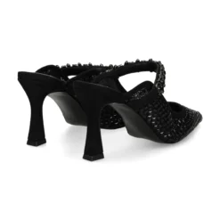 EXE Zuecos de Mujer LAMINA-277 NEGRO