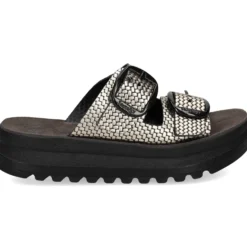 FANTASY Sandalias con plataforma de Mujer GOGO ORO