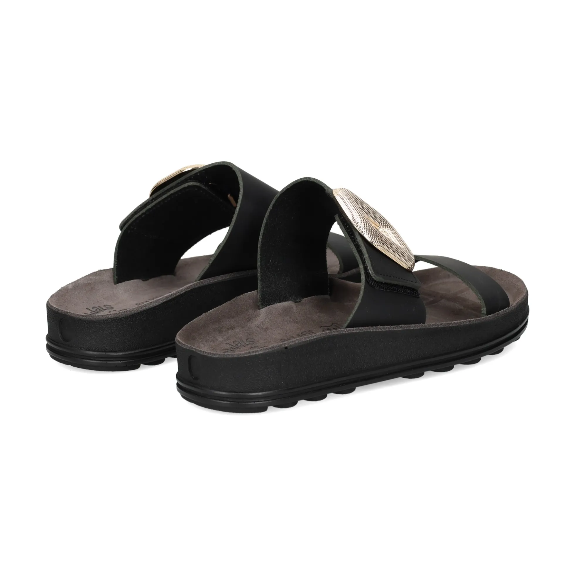 FANTASY Sandalias planas de Mujer GIGI NEGRO