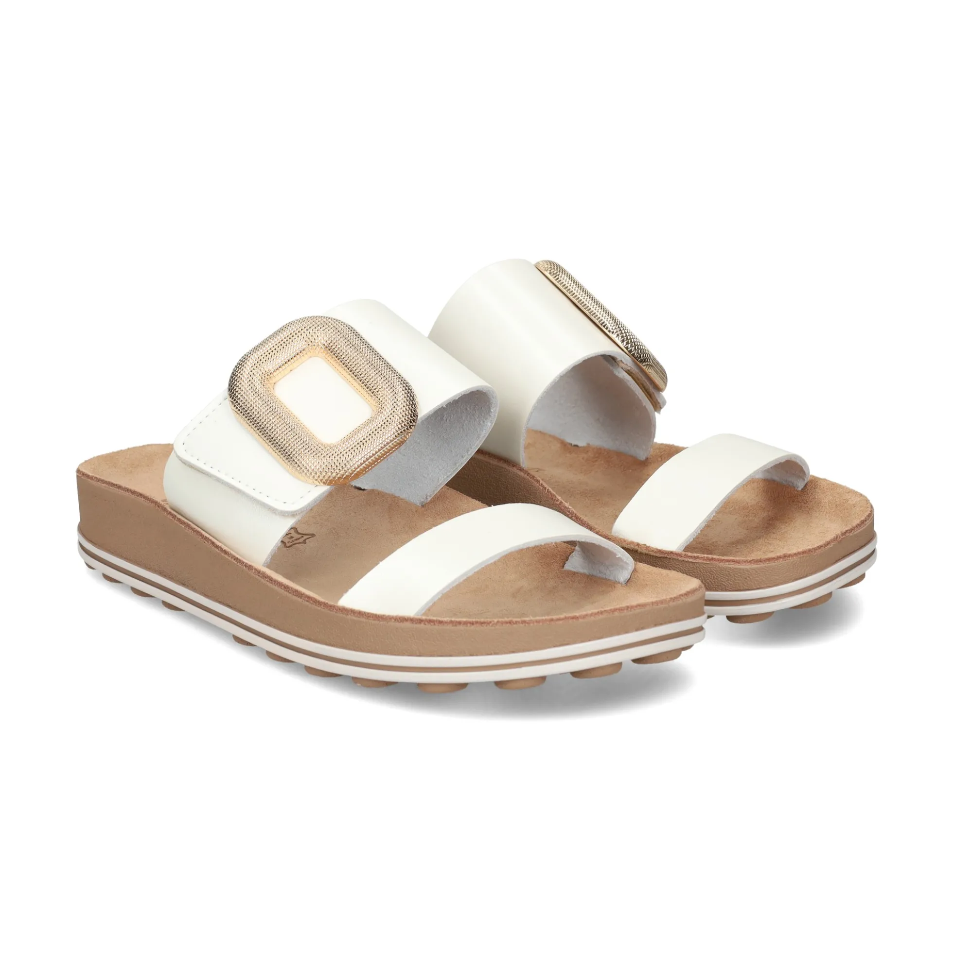 FANTASY Sandalias planas de Mujer GIGI BLANCO