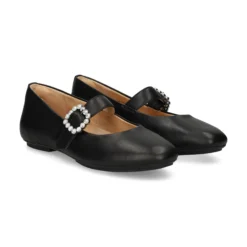 FITFLOP Merceditas de Mujer E3J 001 NEGRO