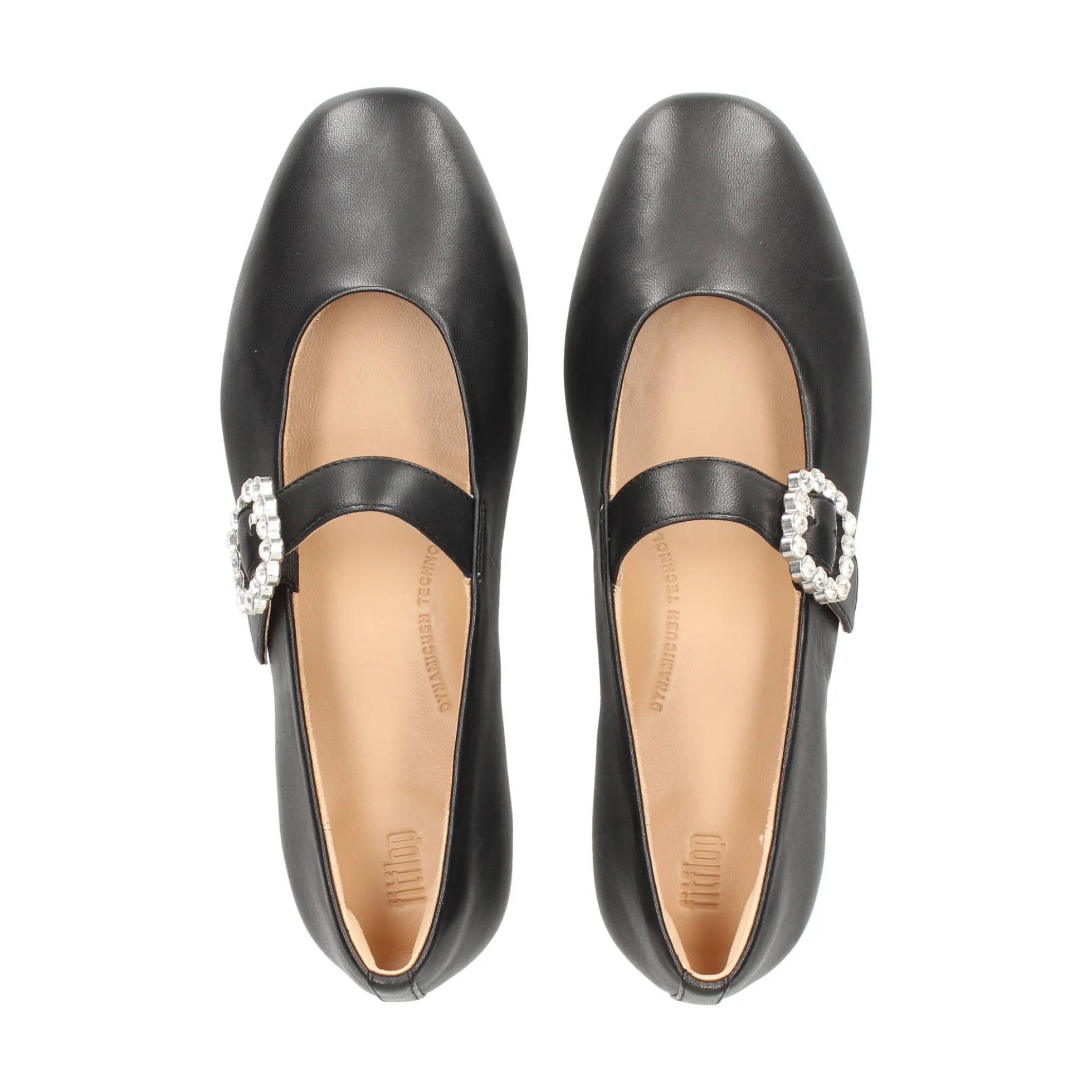 FITFLOP Merceditas de Mujer E3J 001 NEGRO