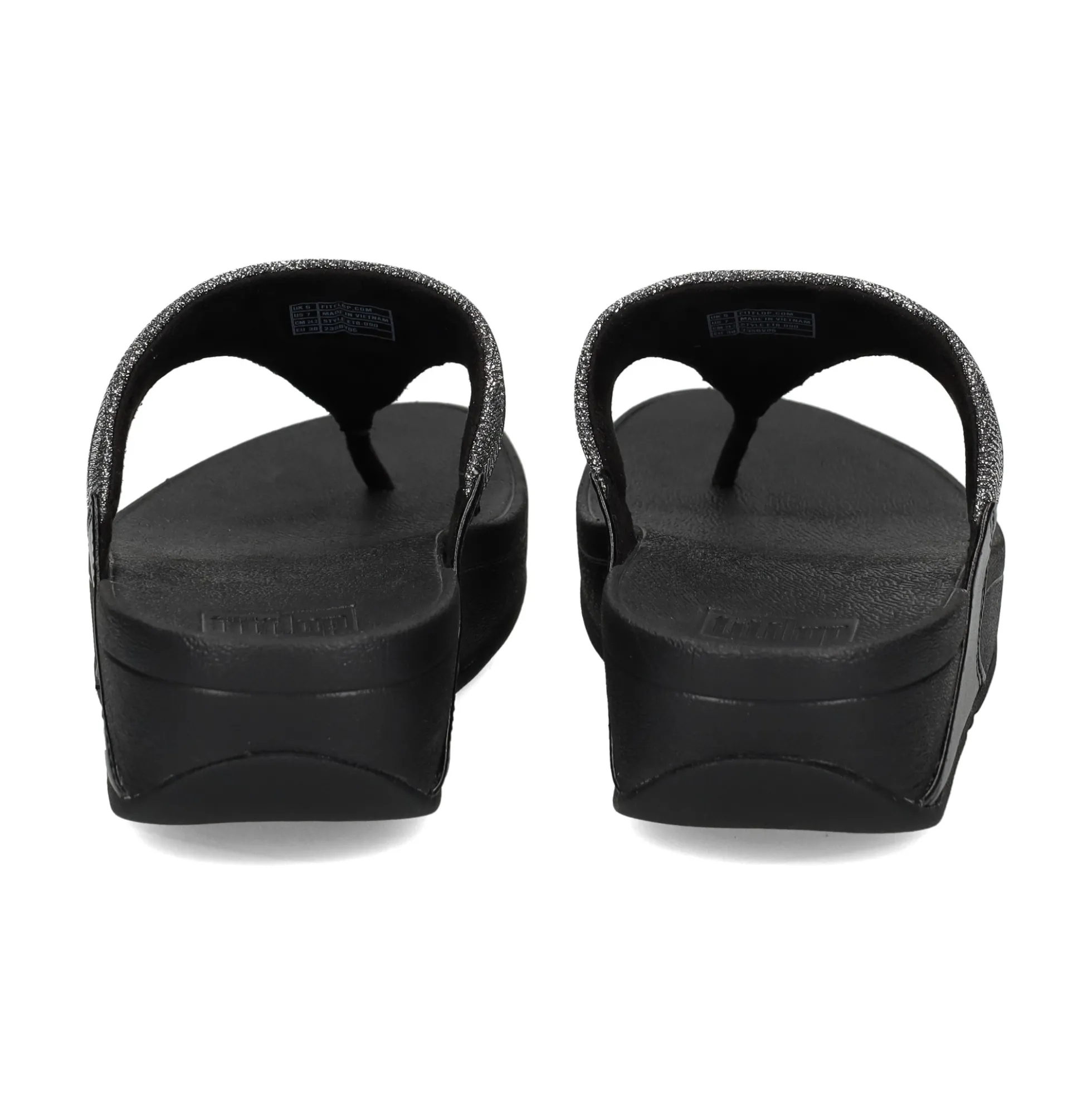 FITFLOP Sandalias cuña de Mujer ET8 090 ALL BLACK