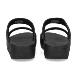 FITFLOP Sandalias cuña de Mujer HR2 B06 Pewter Blac