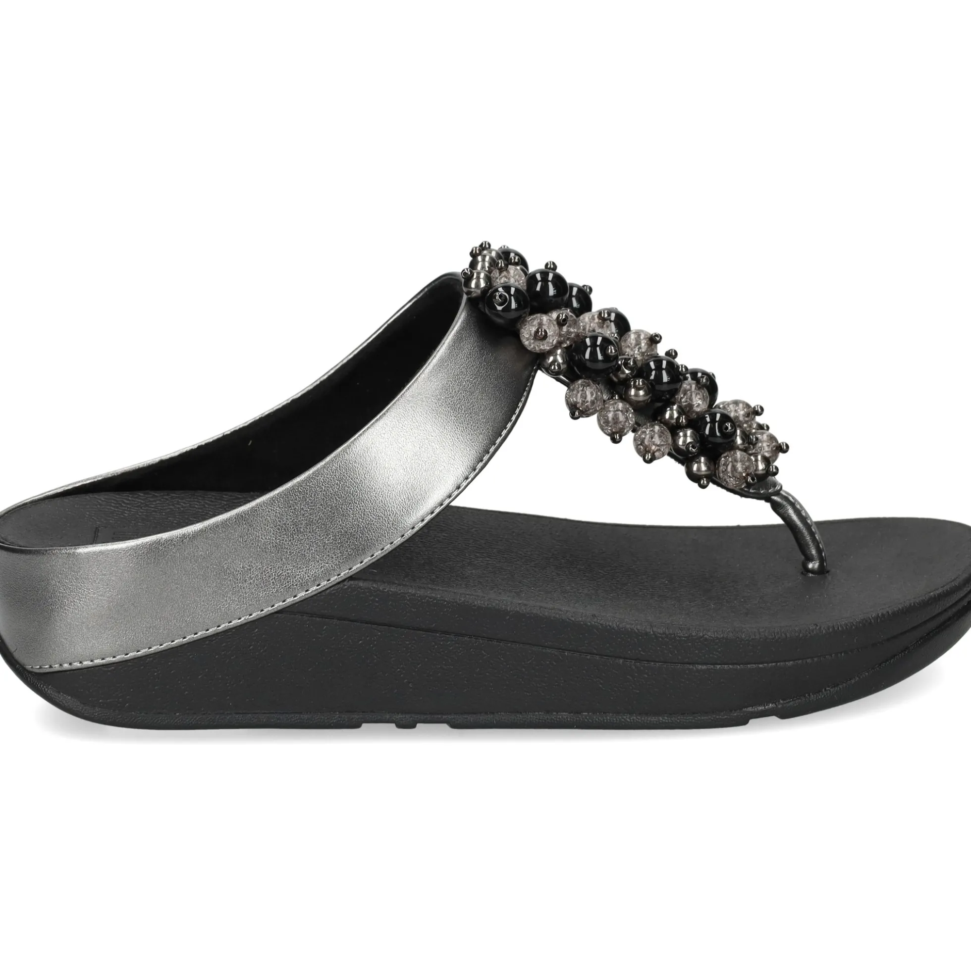 FITFLOP Sandalias cuña de Mujer HI9 B06 Pewter Blac