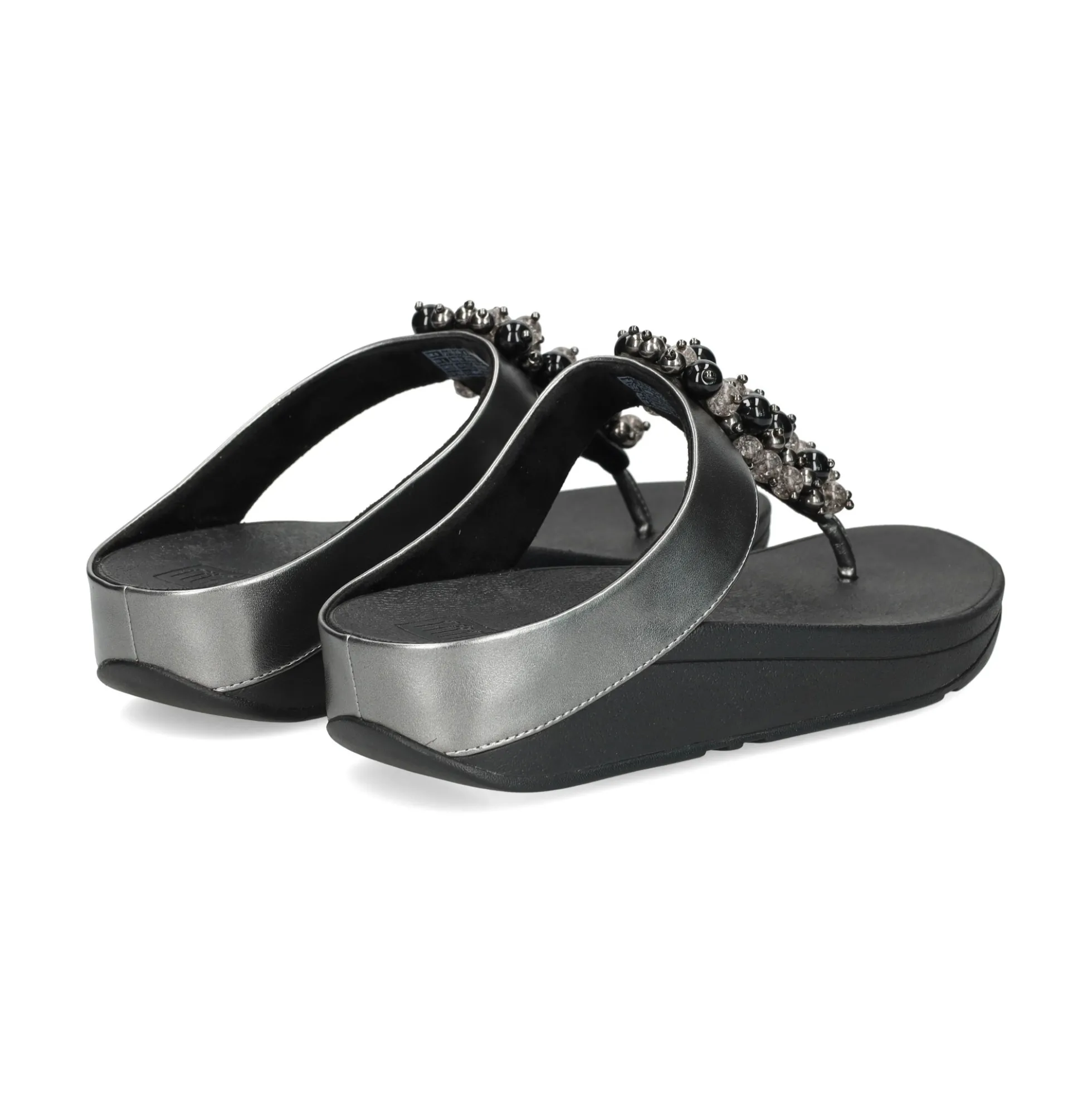 FITFLOP Sandalias cuña de Mujer HI9 B06 Pewter Blac