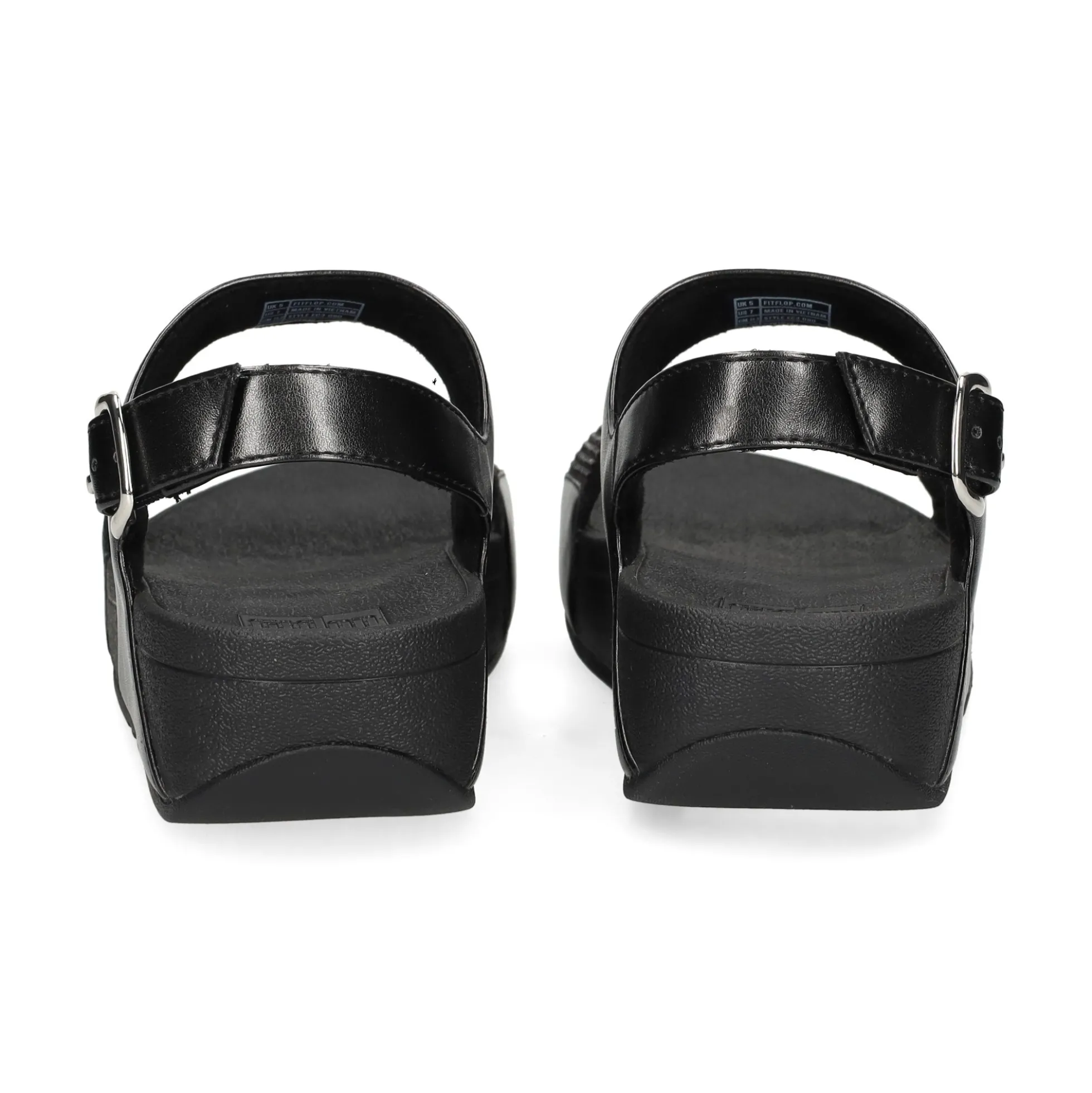 FITFLOP Sandalias cuña de Mujer EC3 090 ALL BLACK