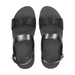 FITFLOP Sandalias cuña de Mujer EC3 090 ALL BLACK
