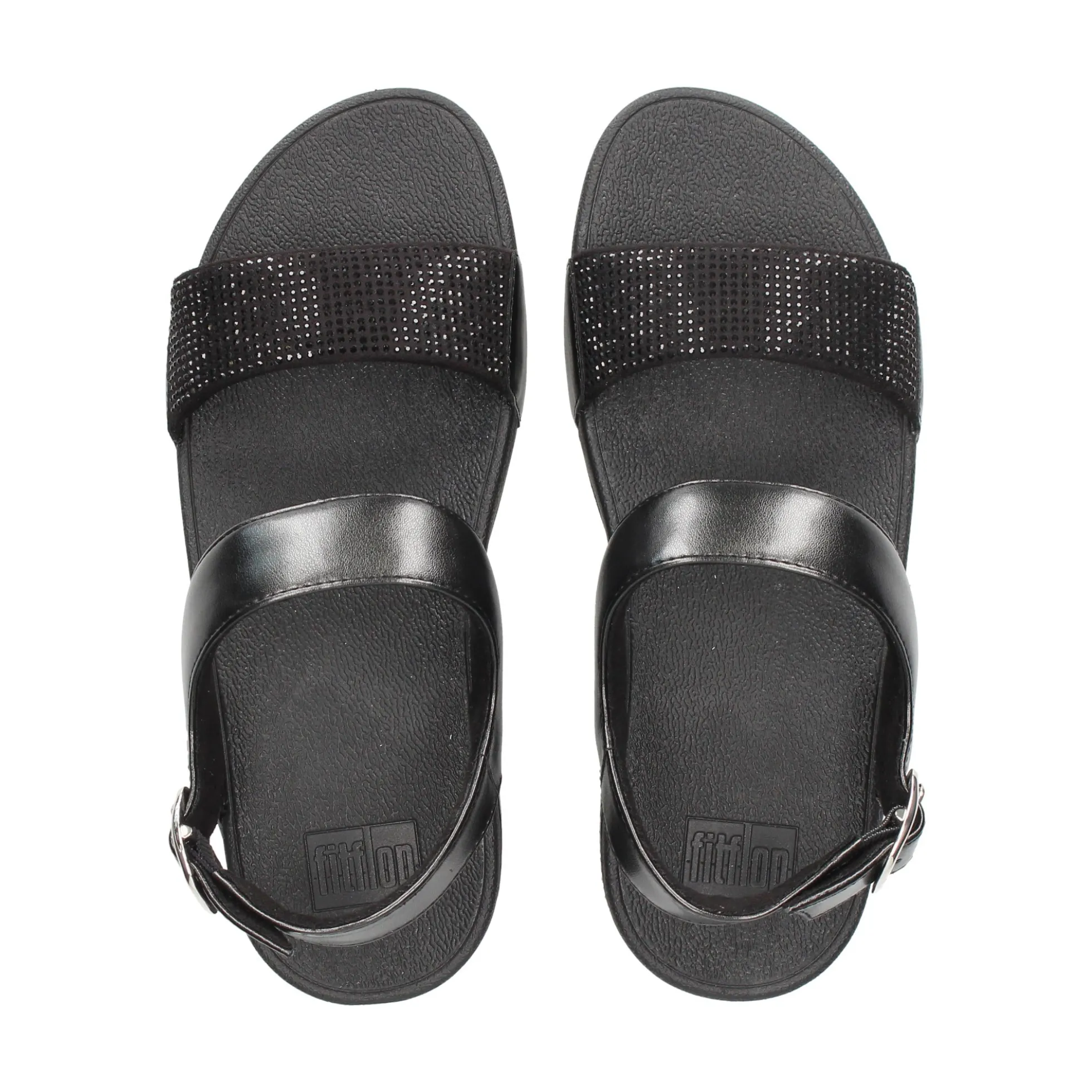 FITFLOP Sandalias cuña de Mujer EC3 090 ALL BLACK