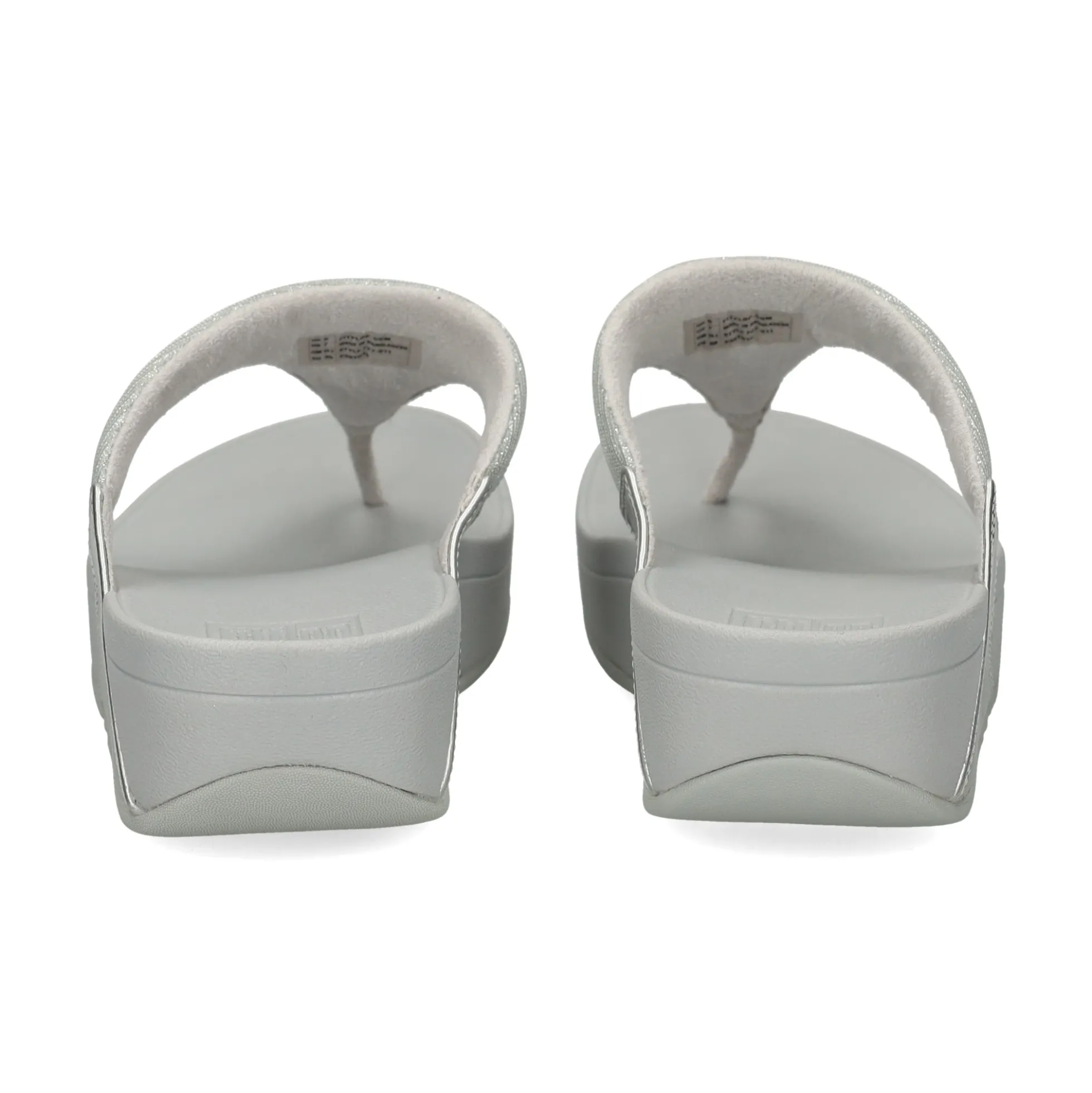 FITFLOP Sandalias cuña de Mujer FZ7 011 PLATA