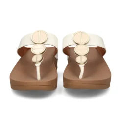 FITFLOP Sandalias cuña de Mujer FE5 477 CREAM