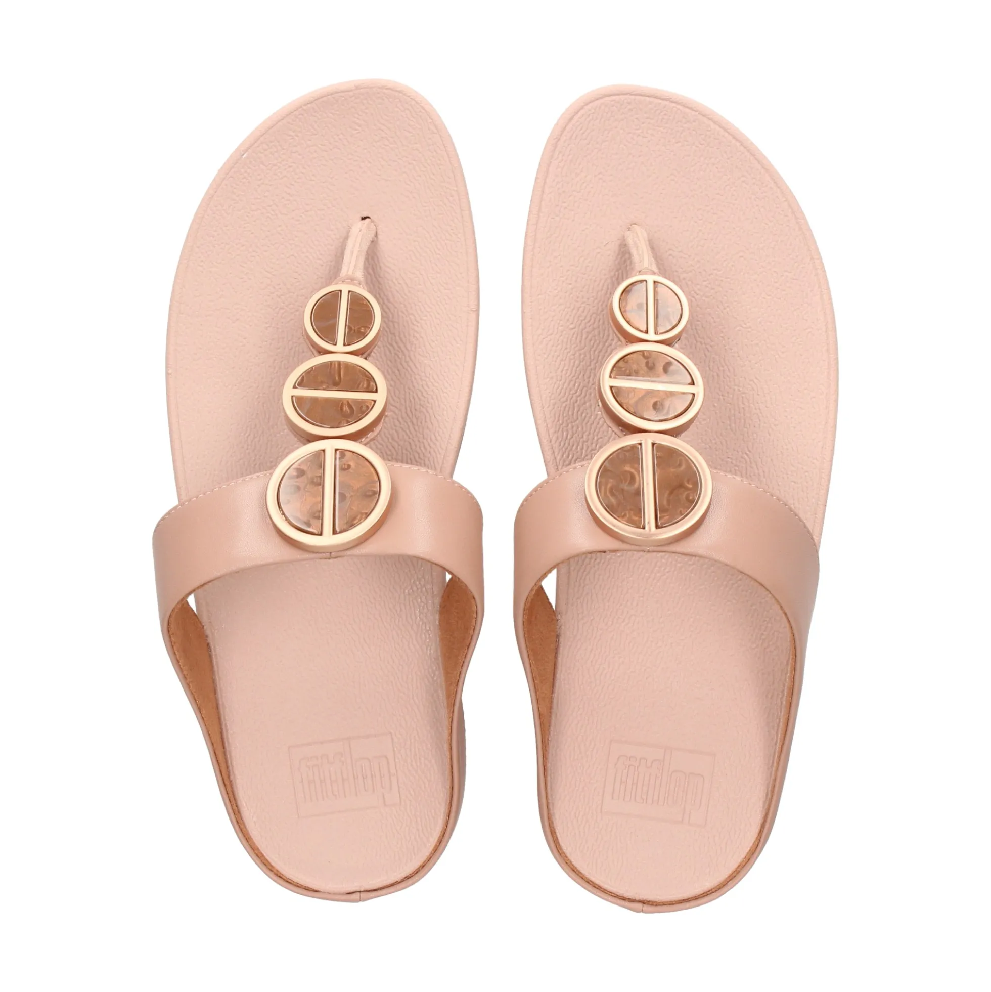 FITFLOP Sandalias cuña de Mujer FE5 137 BEIGE