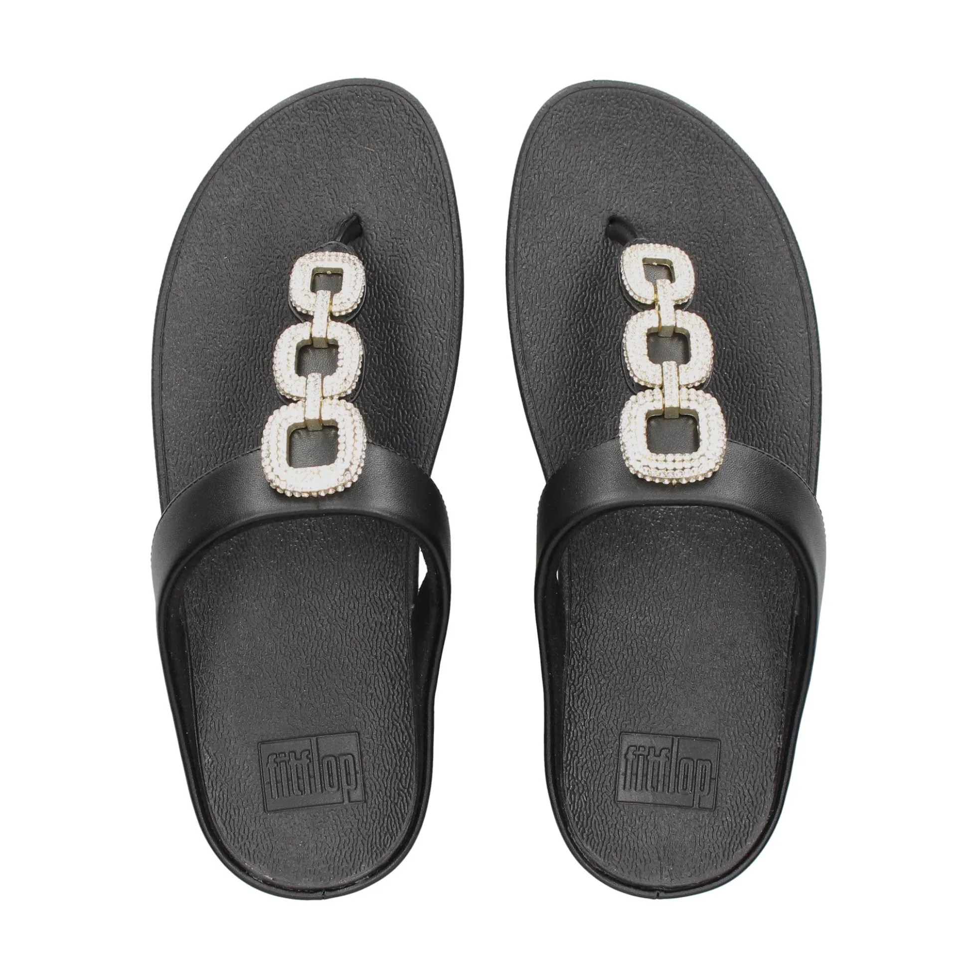 FITFLOP Sandalias cuña de Mujer HX2 001 NEGRO