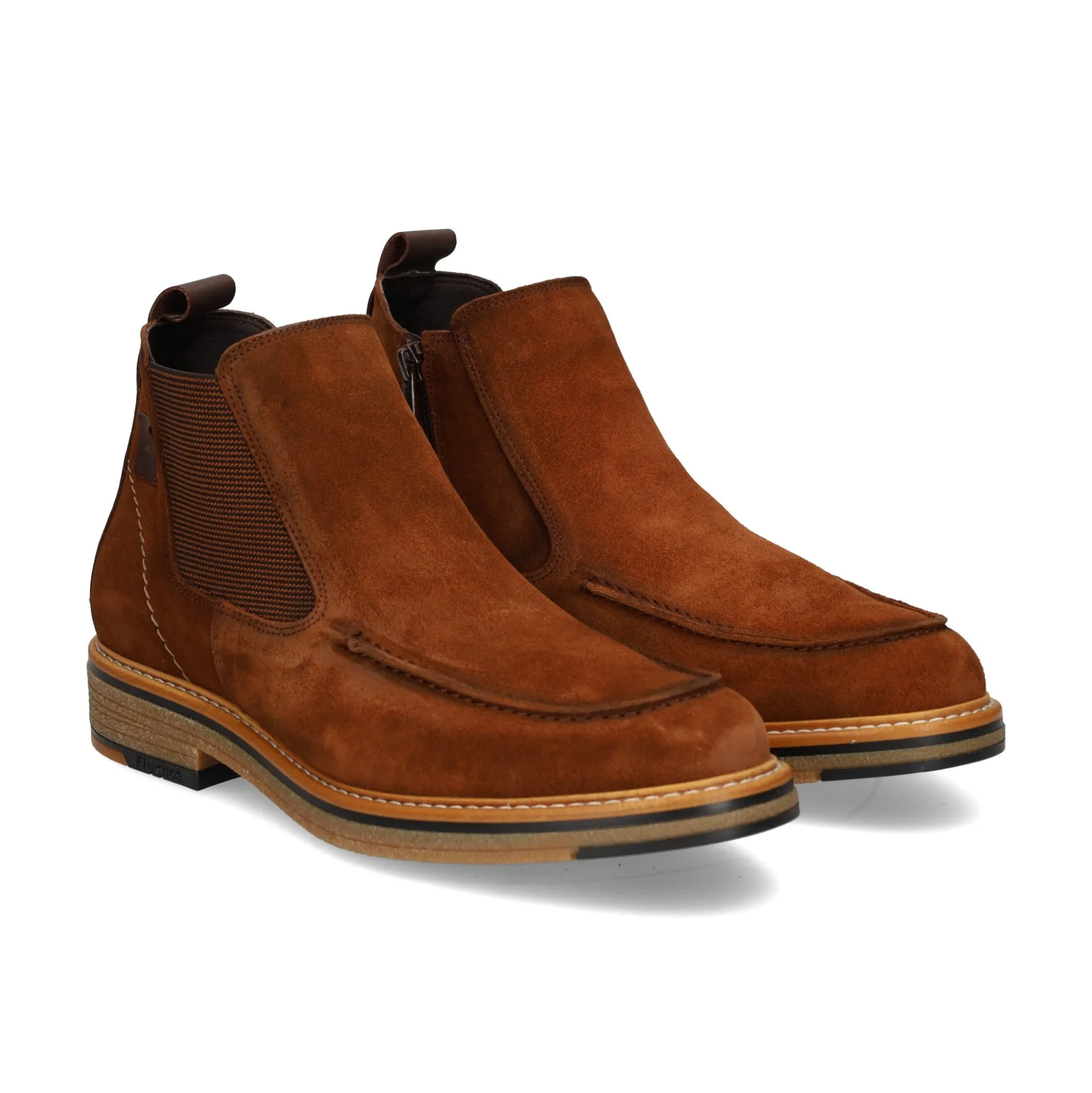 FLUCHOS Botines de Hombre F1821 ANTILOPE