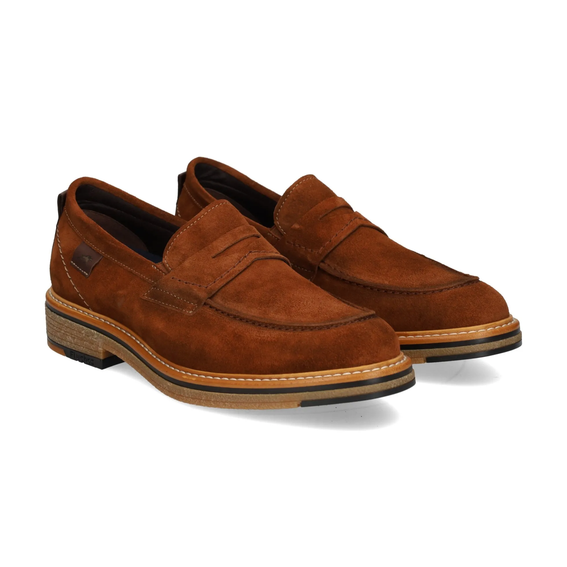FLUCHOS Mocasines de Hombre F1818 ANTILOPE