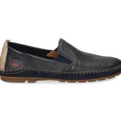FLUCHOS Mocasines de Hombre F1177 MARINO+COM.3