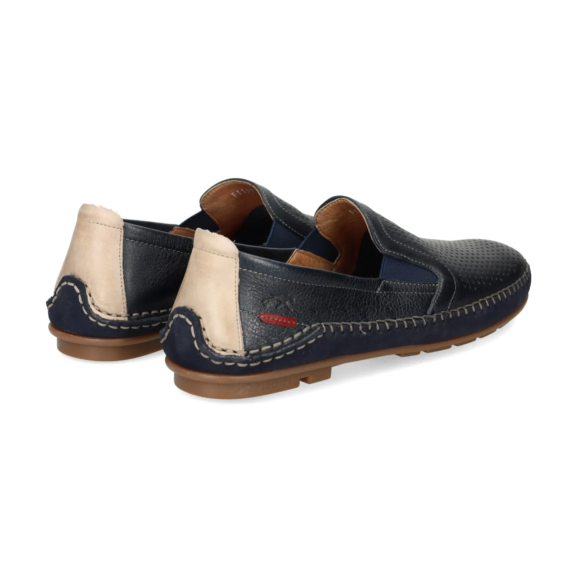 FLUCHOS Mocasines de Hombre F1177 MARINO+COM.3