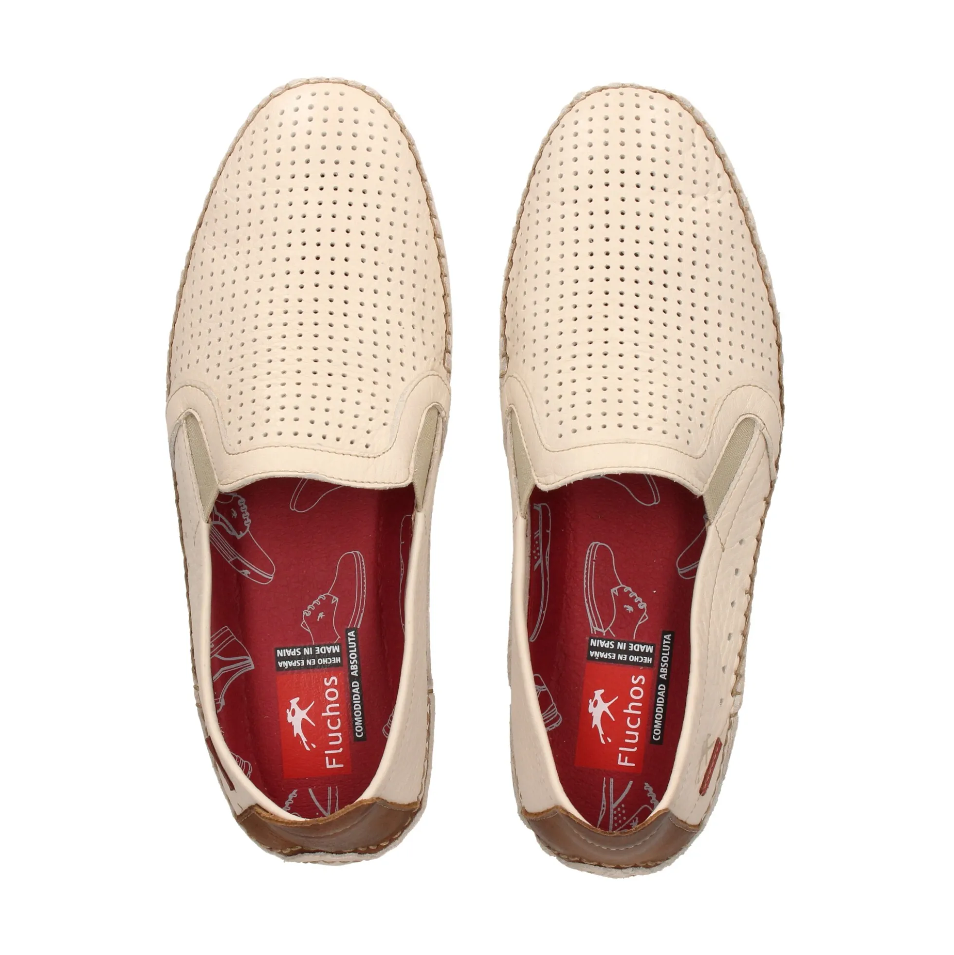 FLUCHOS Mocasines de Hombre F1177 HIELO+COM.2