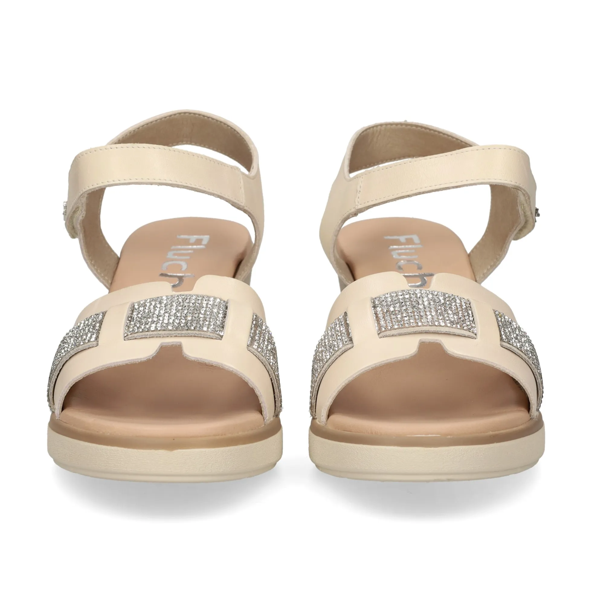 FLUCHOS Sandalias cuña de Mujer F1975 PORCELANA