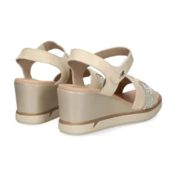 FLUCHOS Sandalias cuña de Mujer F1975 PORCELANA