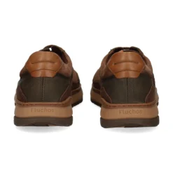 FLUCHOS Zapatillas de Hombre F2279 CAFE+COM.1