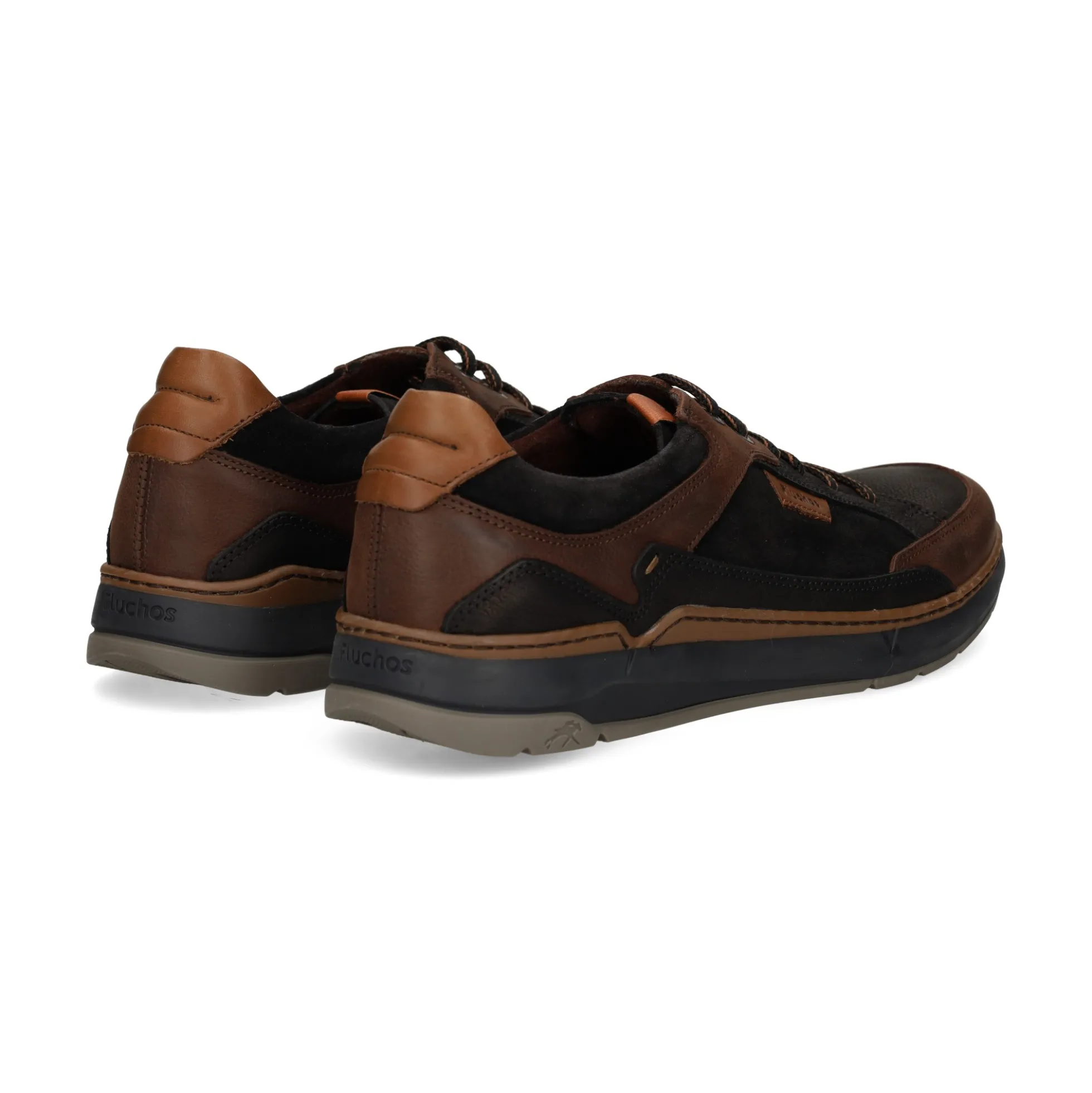 FLUCHOS Zapatillas de Hombre F2279 NEGRO+COM.5