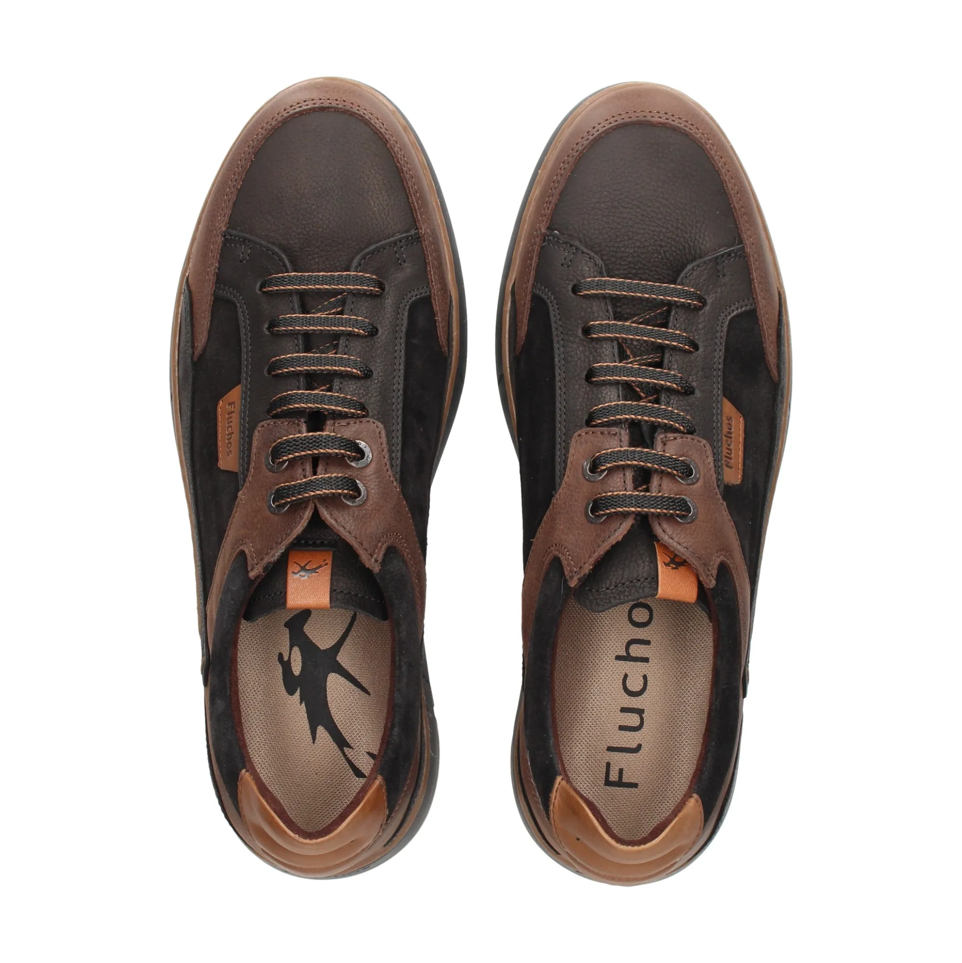 FLUCHOS Zapatillas de Hombre F2279 NEGRO+COM.5