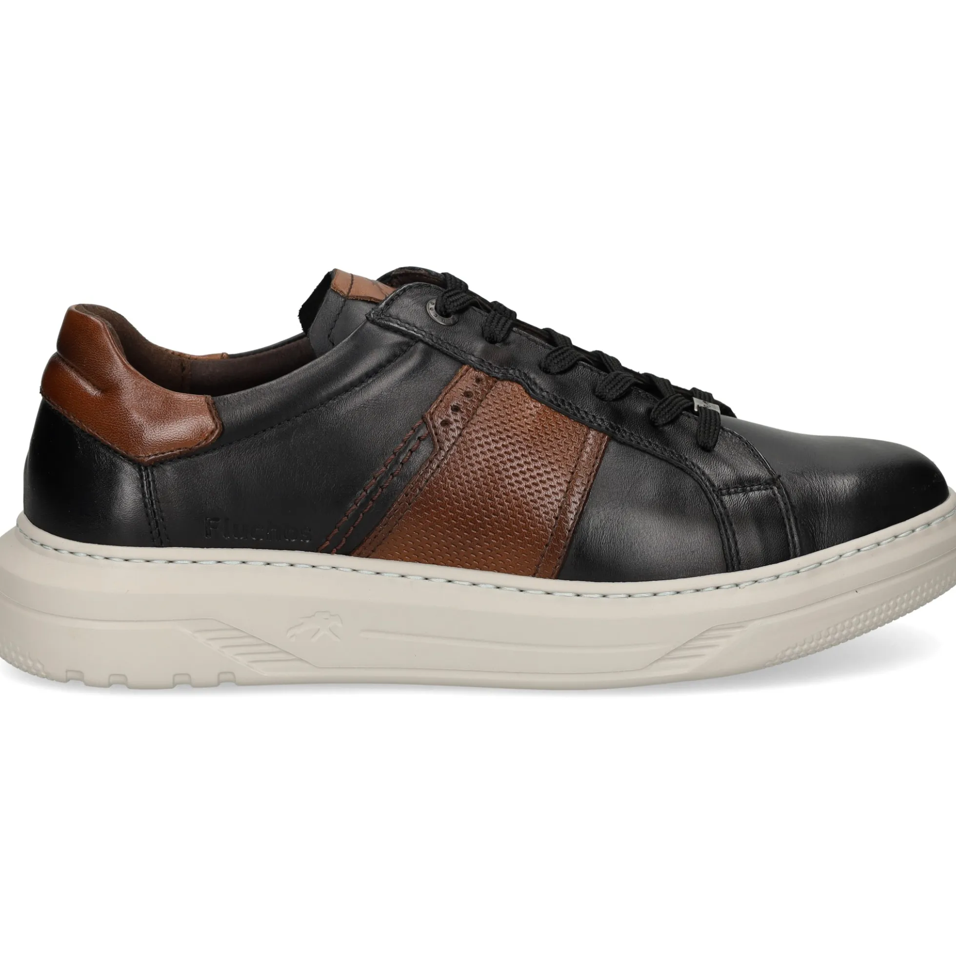 FLUCHOS Zapatillas de Hombre F2043 NEGRO