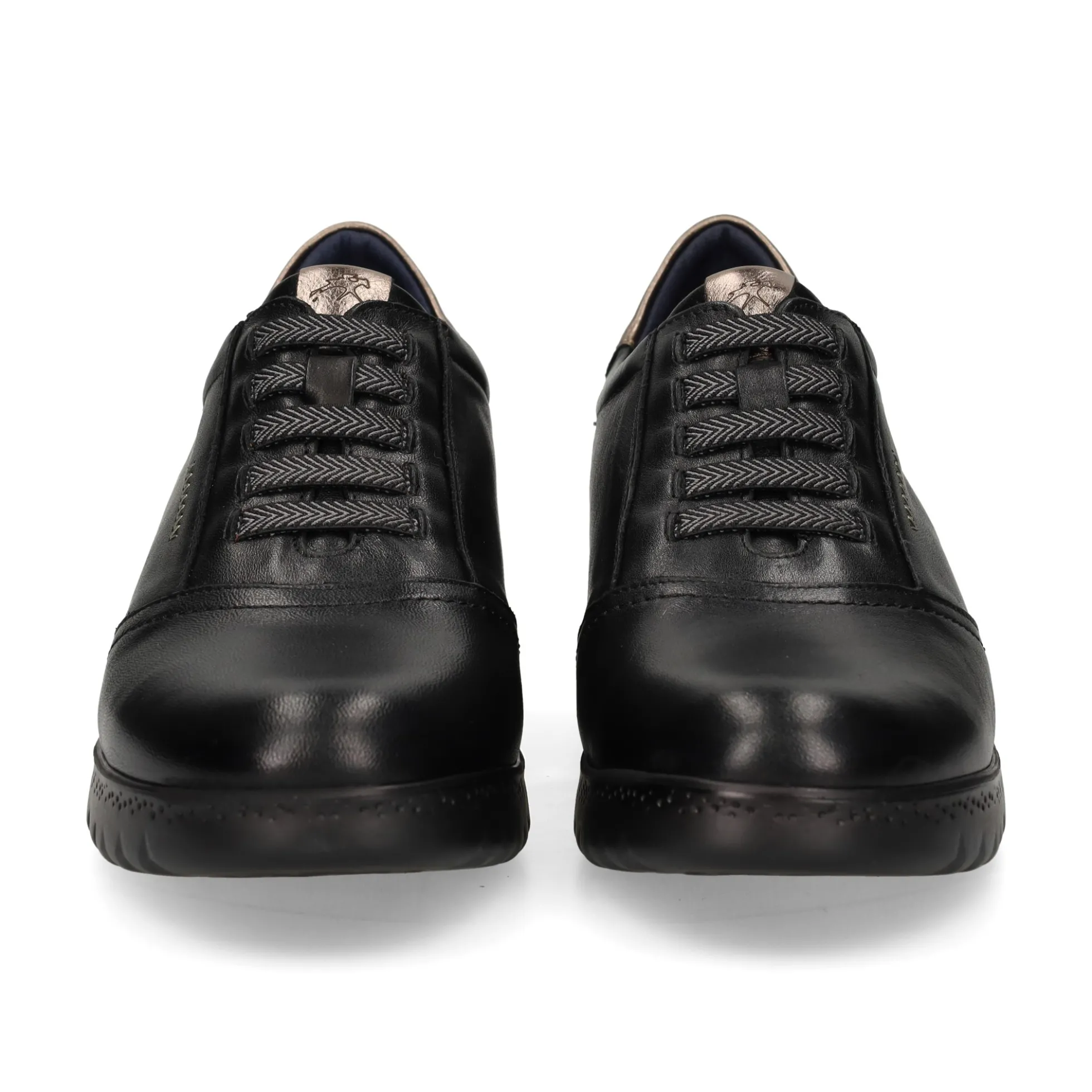 FLUCHOS Zapatos Blucher F2096 NEGRO+COM.3