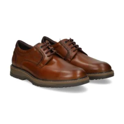 FLUCHOS Zapatos de vestir de Hombre F2319 CAMEL+COM.2