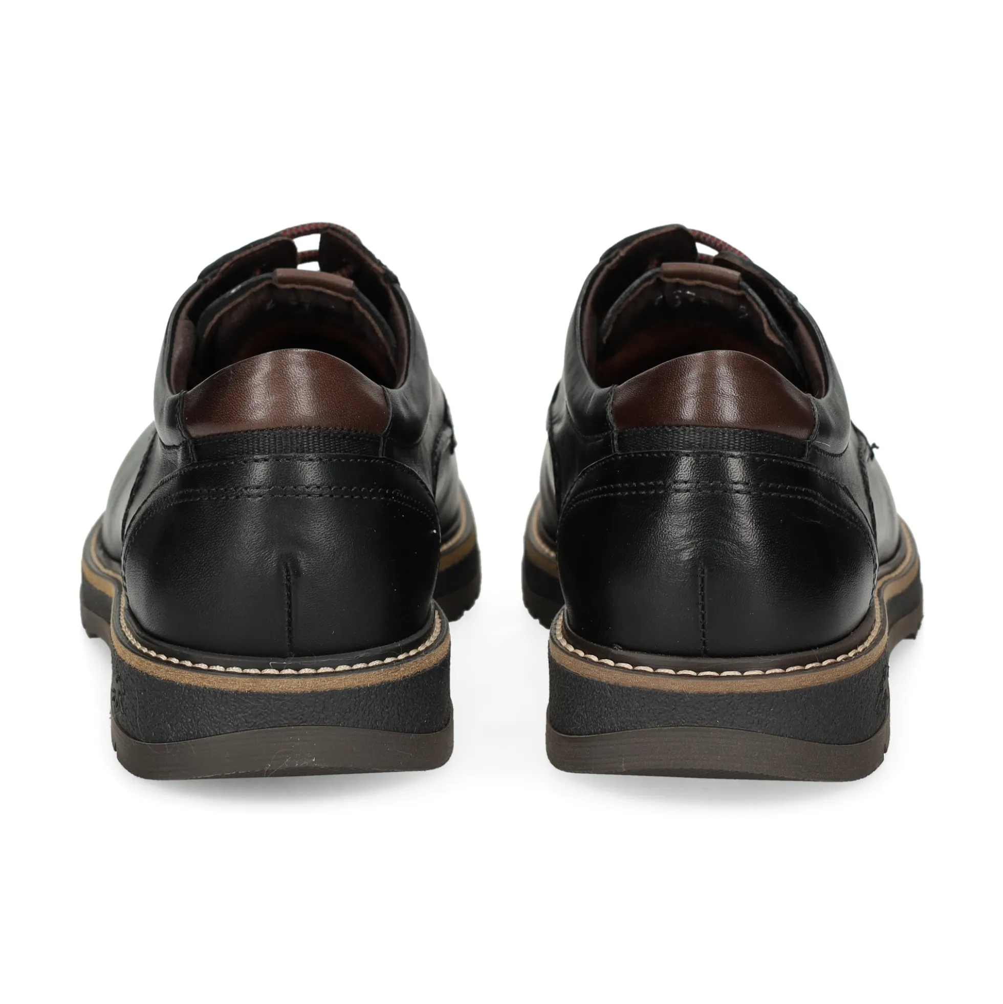 FLUCHOS Zapatos de vestir de Hombre F2319 NEGRO+COM.4