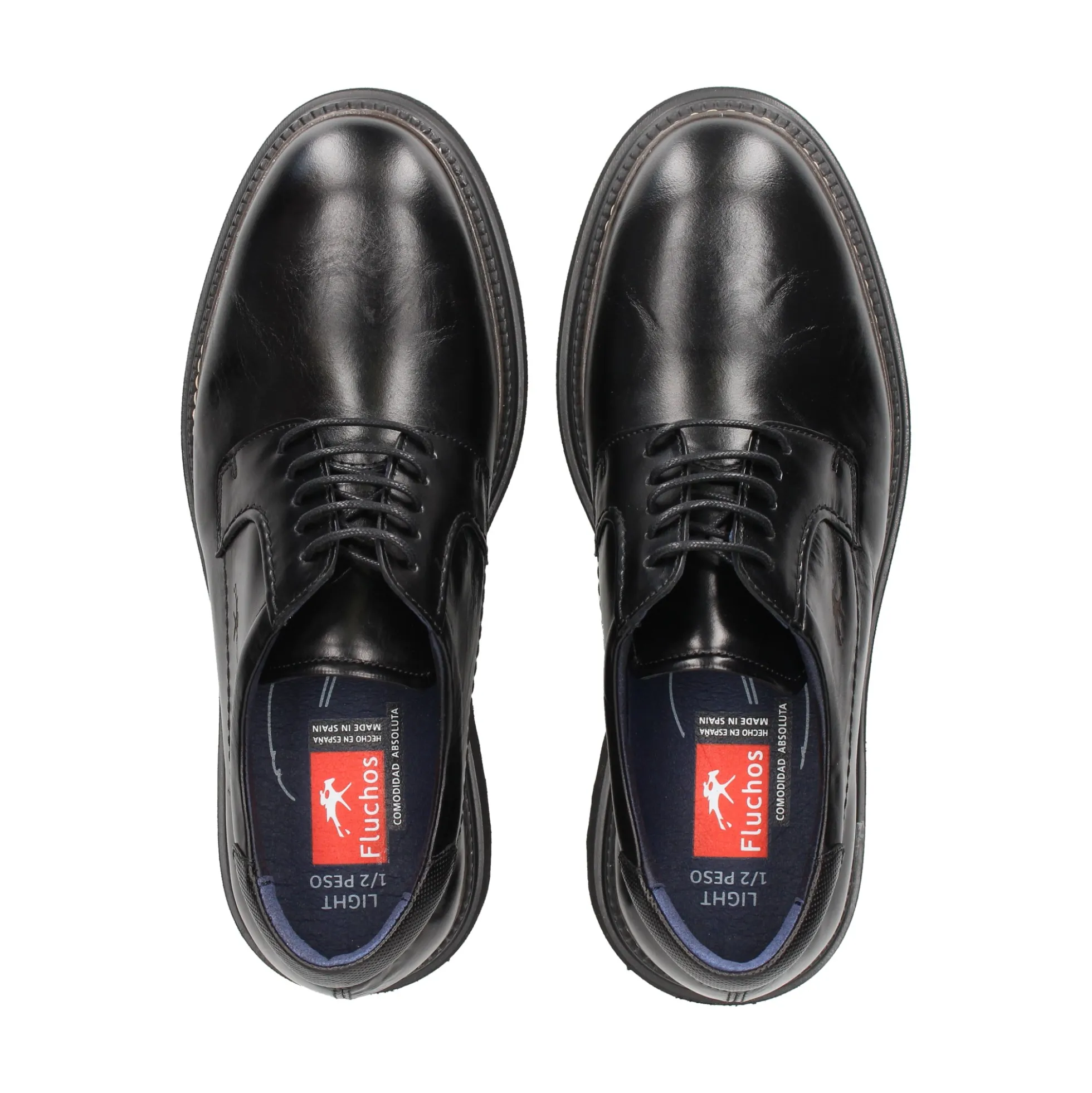 FLUCHOS Zapatos de vestir de Hombre F2054 NEGRO