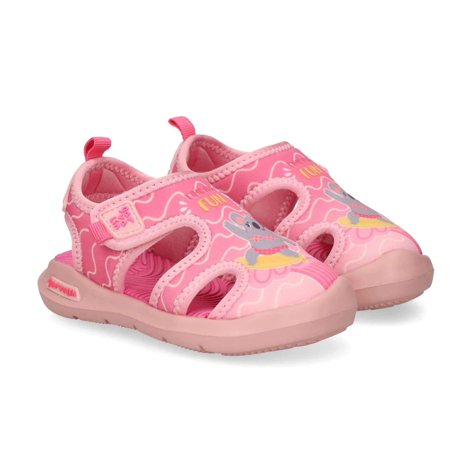GARVALIN Sandalias, chanclas y albarcas de niña 252846-B032 ROSA