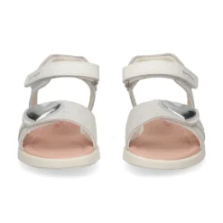 GARVALIN Sandalias, chanclas y albarcas de niña 252424-B050 BLANCO