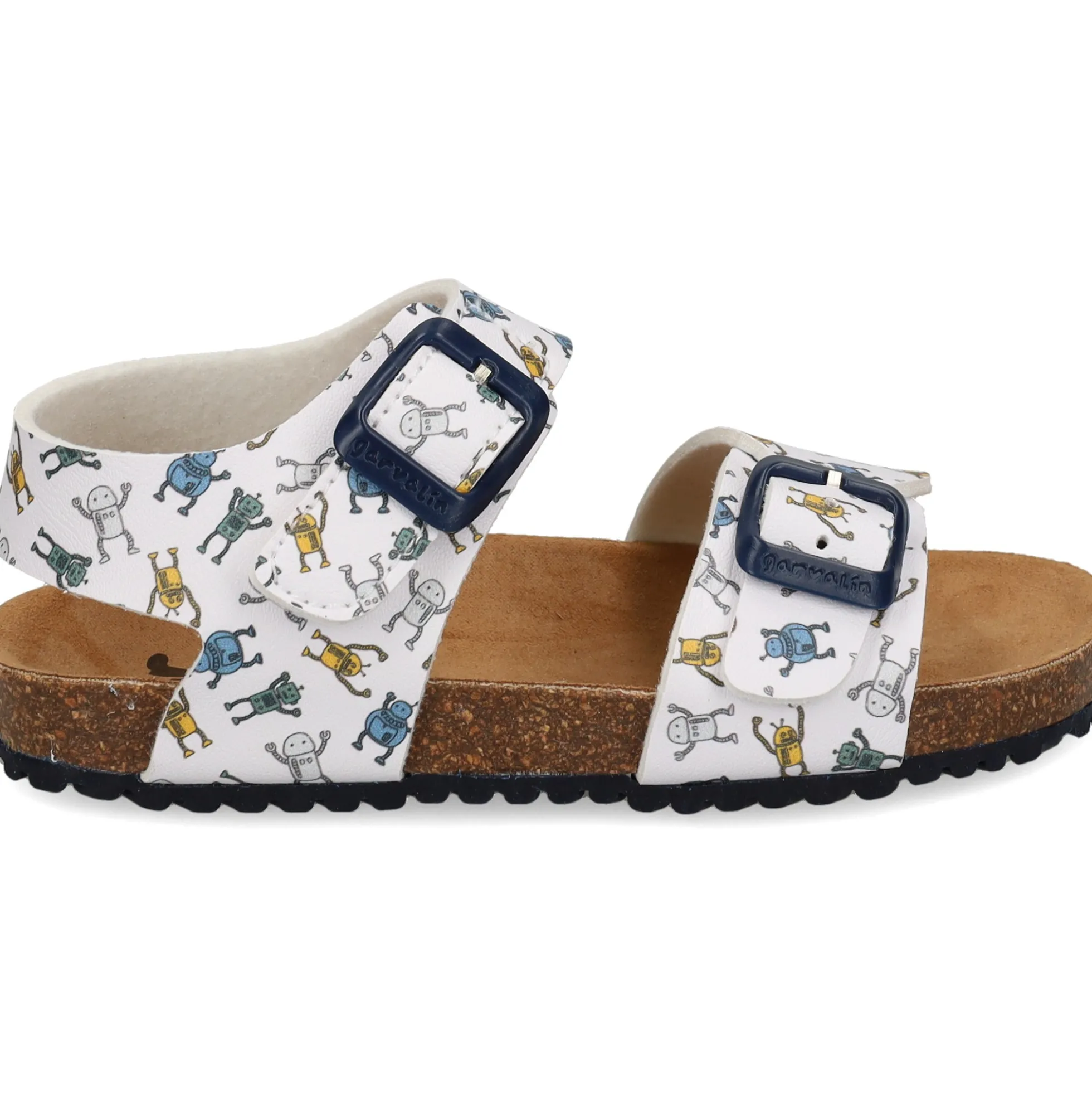 GARVALIN Sandalias, chanclas y albarcas de niña 242468-B BLANCO