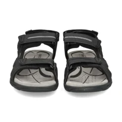 GEOX Sandalias de Hombre U8224D C9310 BLACK/STO