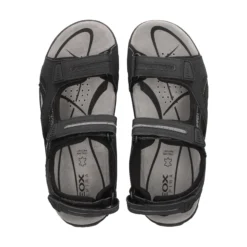 GEOX Sandalias de Hombre U8224D C9310 BLACK/STO