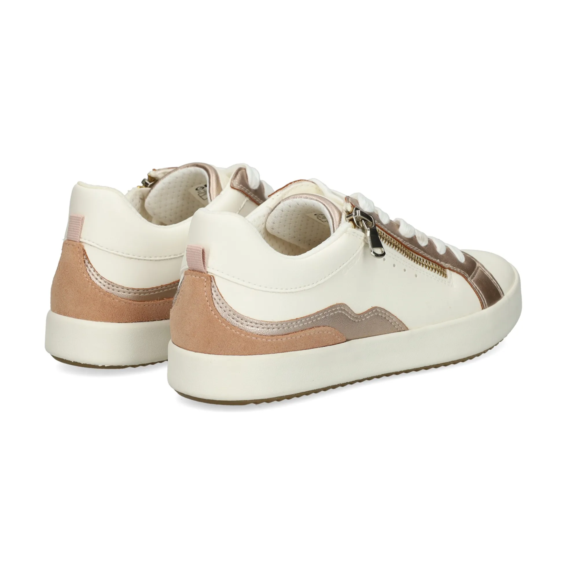 GEOX Zapatillas de Hombre D466HJ C1R8Z OWH/ROSE