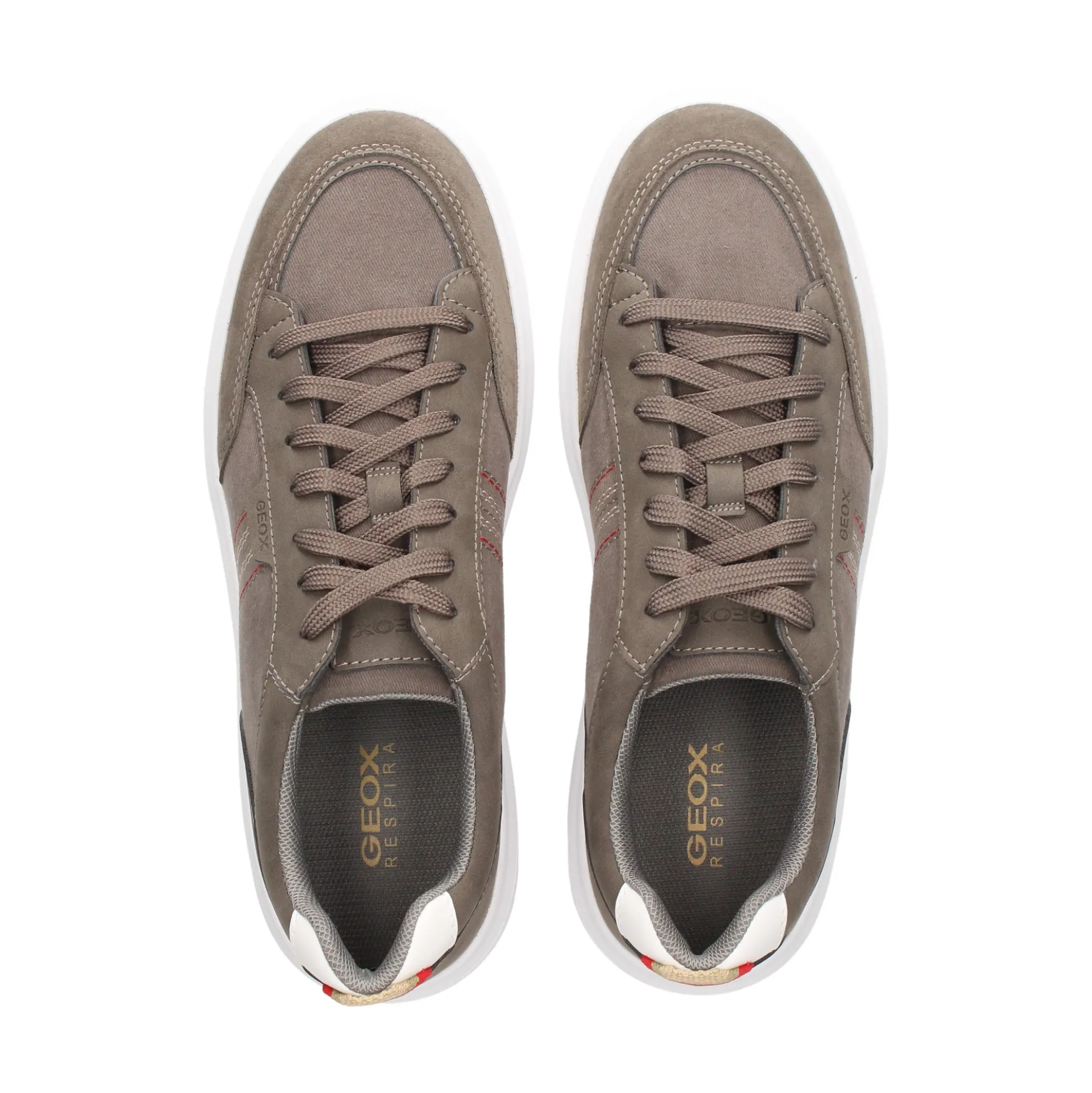 GEOX Zapatillas de Hombre U45B3B C6029 TAUPE