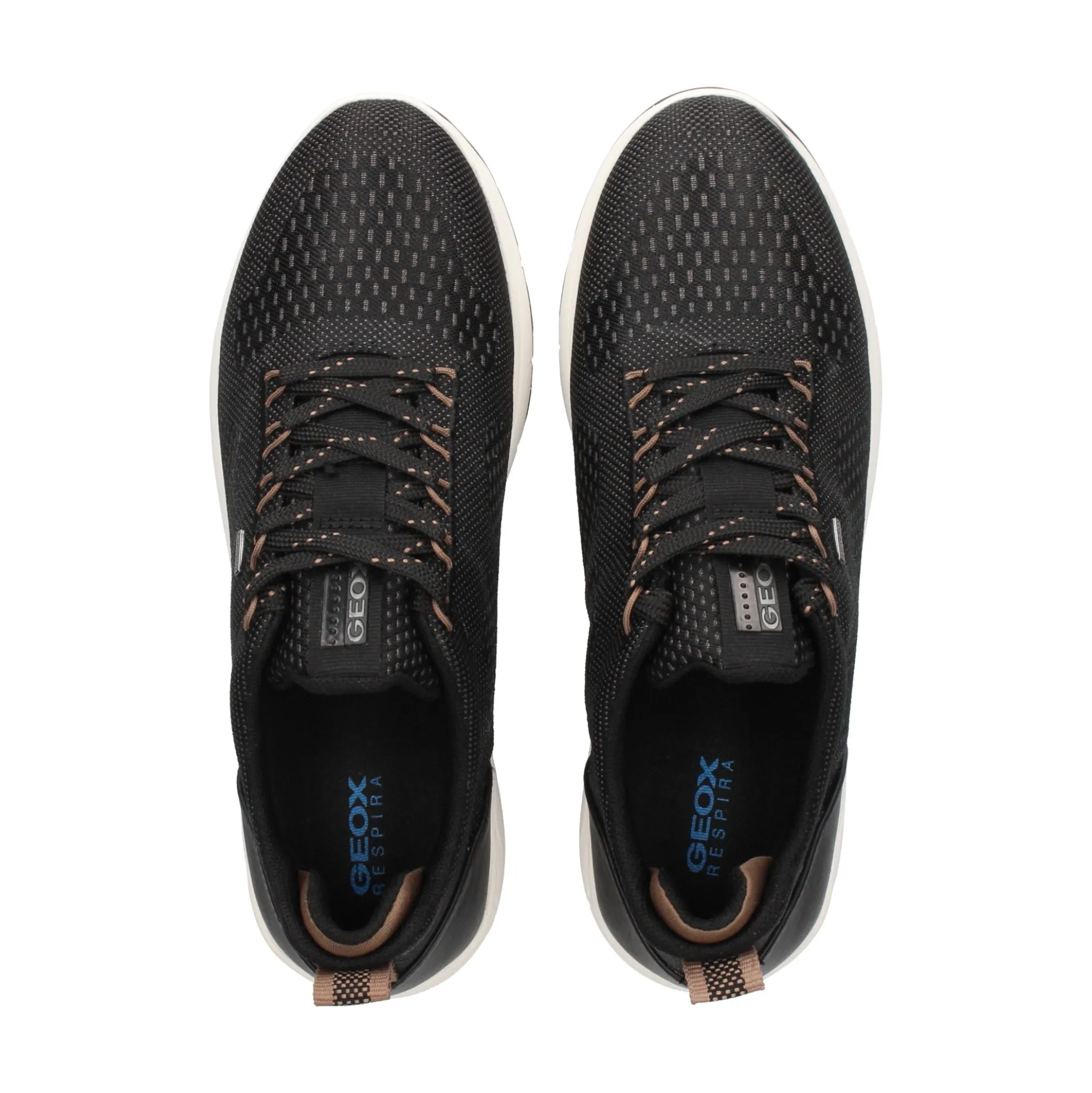 GEOX Zapatillas de Mujer D2626C C0976 BLK/BEIGE