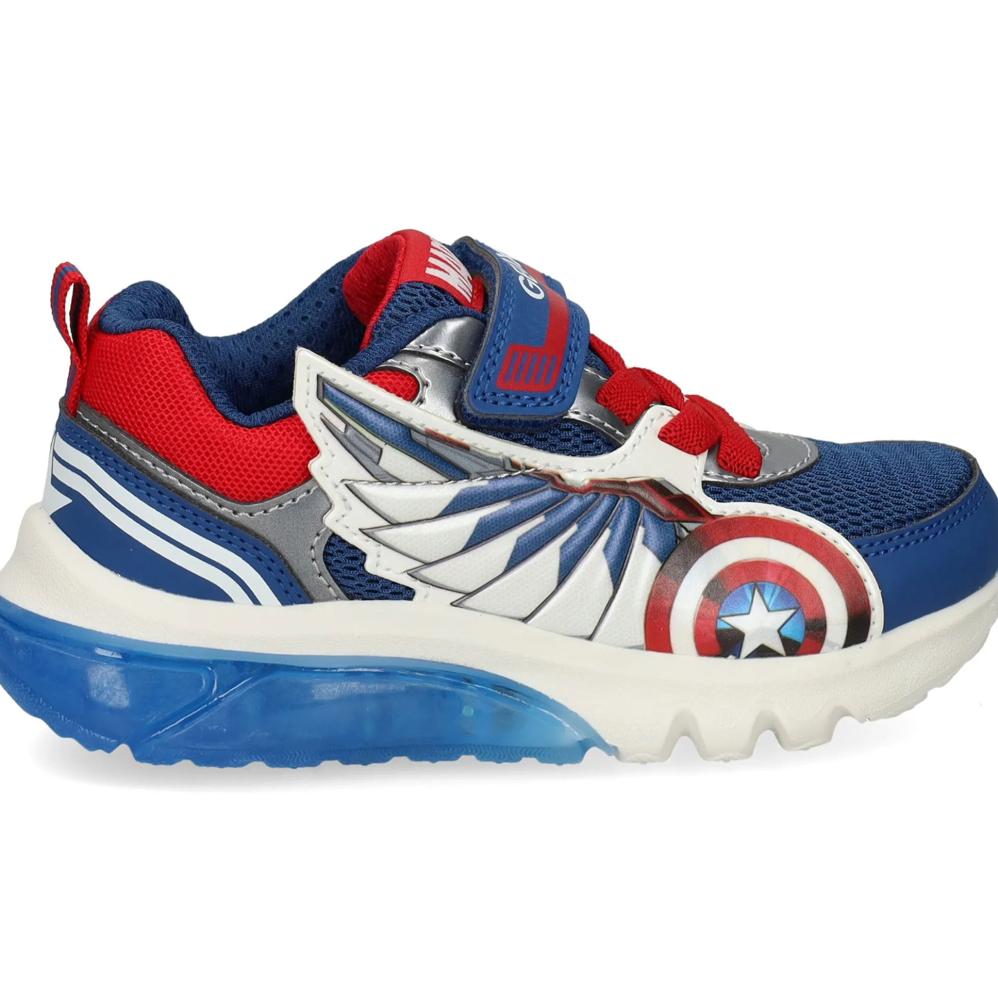 GEOX Zapatillas de Niño J45LBB C0200 BLUE/RED
