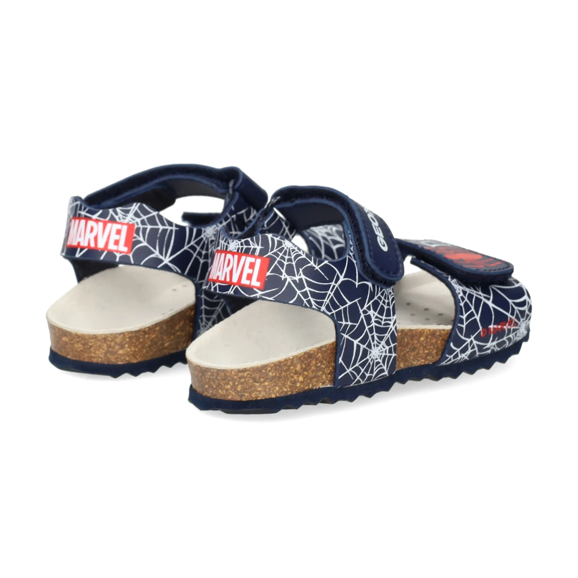 GEOX Zapatillas de Niño J458LE C0735 NAVY/RED