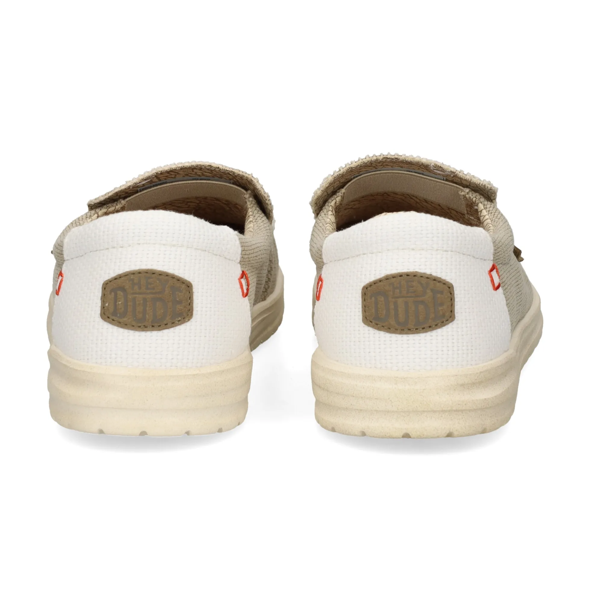 HEY DUDE Mocasines de Hombre 40124 1LB OFF WHITE