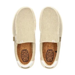 HEY DUDE Mocasines de Hombre 40124 1LB OFF WHITE