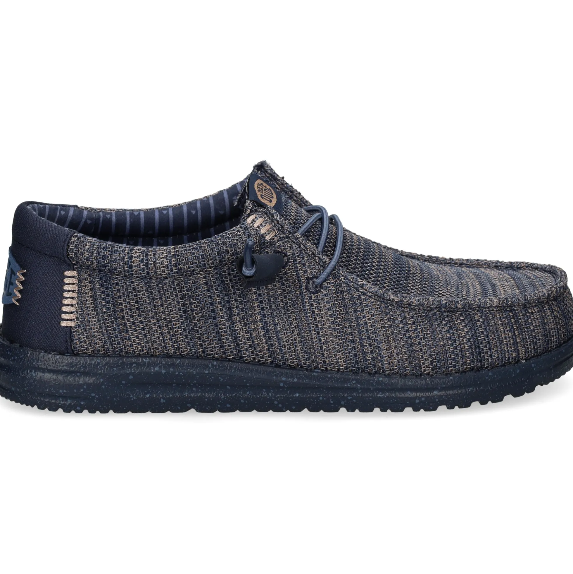 HEY DUDE Zapatillas de Hombre WALLY STRETCH 4UC NAVY BLAZER